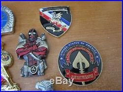 10 Special Ops Navy Seal CIA PJs Combat Control Little Ceek Challenge Coins