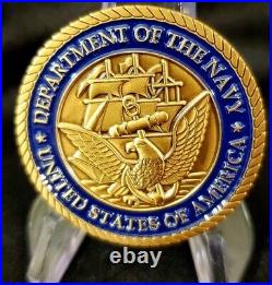 10th Master Chief Petty Officer of Navy MCPON Terry D Scott Navy Challenge Coin