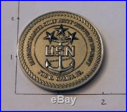 11th MCPON Master Chief Joe Campa RARE Chief CPO Navy Challenge Coin