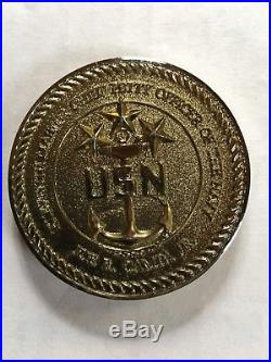 11th Master Chief Petty Officer of the Navy (MCPON) Joe R Campa Challenge Coin