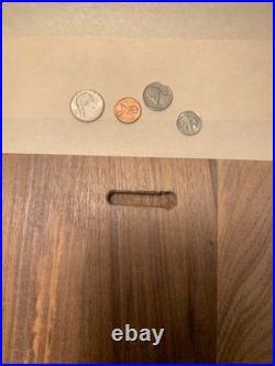 12 Bronze Challenge Coin Crest Submarine Wood Plaque USS Florida SSGN-728 Navy