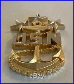 12th Master Chief Petty Officer of the Navy Rick West Challenge Coin R2