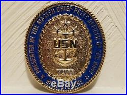13th MCPON Mike Stevens CPO Mess Navy Chief Challenge Coin