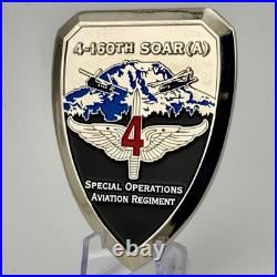 160th SOAR(A) 4th Battalion Challenge Coin Night Stalkers Special Ops Aviation