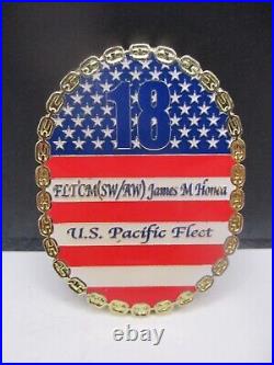 16th Master Chief Petty Officer of the Navy MCPON James Honea Pacific Fleet Coin