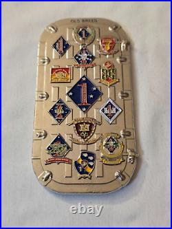 1st Marine Division Chief Petty Officer Chief Petty Officer CPO Challenge Coin 1st Marine Division Chief Petty Officer Chief Petty Officer CPO Challenge Coin