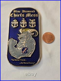 1st Marine Division Chief Petty Officer Chief Petty Officer CPO Challenge Coin 1st Marine Division Chief Petty Officer Chief Petty Officer CPO Challenge Coin