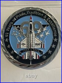 2022 USAF Thunderbirds & US Navy Blue Angels Challenge Coin Set F-16 FA-18 C-130