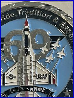 2022 USAF Thunderbirds & US Navy Blue Angels Challenge Coin Set F-16 FA-18 C-130
