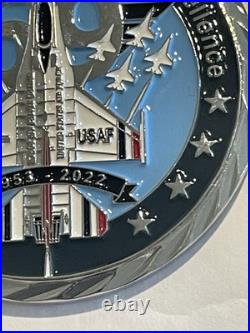 2022 USAF Thunderbirds & US Navy Blue Angels Challenge Coin Set F-16 FA-18 C-130