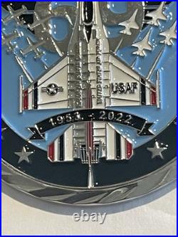 2022 USAF Thunderbirds & US Navy Blue Angels Challenge Coin Set F-16 FA-18 C-130