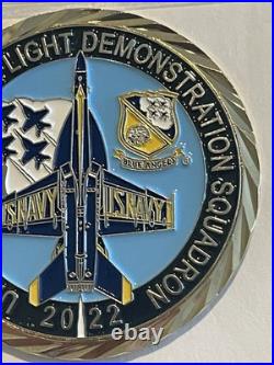 2022 USAF Thunderbirds & US Navy Blue Angels Challenge Coin Set F-16 FA-18 C-130
