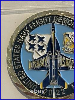 2022 USAF Thunderbirds & US Navy Blue Angels Challenge Coin Set F-16 FA-18 C-130 2022 USAF Thunderbirds & US Navy Blue Angels Challenge Coin Set F-16 FA-18 C-130
