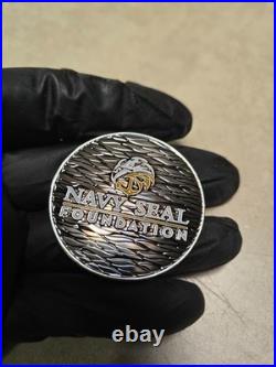 2024 Boston Frogman Swim Navy Seal Foundation Challenge Coin Rare