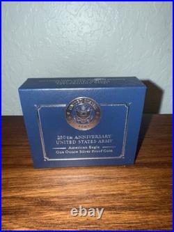 250th Anniversary US Navy Privy Mark American Eagle One Ounce Silver Proof Coin