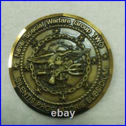 2Nd Naval Special Warfare Group Navy Seal Challenge Coin