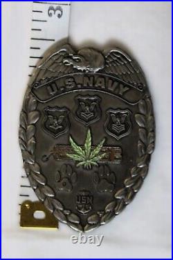 2.5 USN Guardians of the Night MWD, K9 Challange Coin
