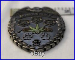 2.5 USN Guardians of the Night MWD, K9 Challange Coin
