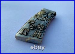 2nd Amendment Dont Tread USA Flag Navy CPO Gun Clip Challenge Coin NYPD CIA FBI
