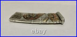 2nd Amendment Dont Tread USA Flag Navy CPO Gun Clip Challenge Coin NYPD CIA FBI