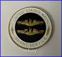 2pcs USN Navy Secrete Nuclear Submarine Warfare Silent Service Challenge Coin