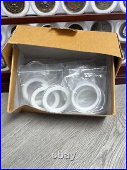 37 US Navy Challenge Coins and Display Case Coins Are Superb Condition JD