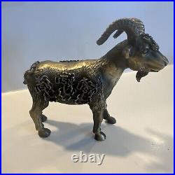 3.5 Navy USN CPO Pride Challenge Coin Standing Goat 3D Navy Chief Pride