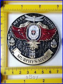 3 US Navy USN Chiefs CPOA Challenge Coin USS Michael Murphy DDG 112