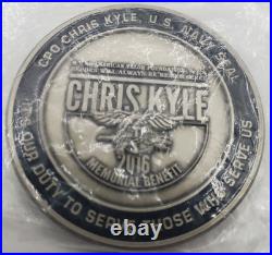 3rd Annual Chris Kyle Navy Seal 2016 Benefit Sniper Challenge Coin 2nd Version