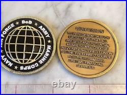 43 Navy Federal challenge coins, 40 of 1 pattern and 3 of another, very good con
