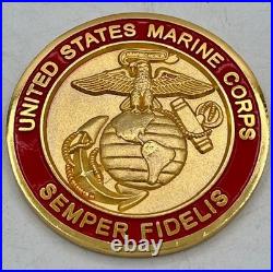4 Star General Raymond G. Davis USMC MOH Recipient Challenge Coin