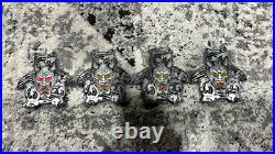 4 Tattooed Snorlax's Navy Chief CPO Challenge Coins