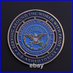 50 PCS Air Force Collectible Collection Militaria Navy Challenge Coin US Army