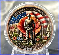 50 Pcs. US Military Veteran Challenge Coin Lest We Forget Army-Navy-USAF-USMC