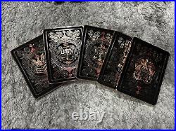 5 Playing Cards Set Navy Chief CPO Challenge Coin