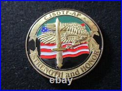 5th Special Forces Airborne OIF CJSOTF-AP Dagger Challenge Coin / Navy SEAL