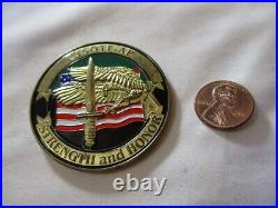 5th Special Forces Airborne OIF CJSOTF-AP Dagger Challenge Coin / Navy SEAL