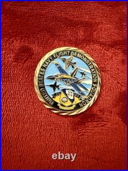 77th Anniversary 2023 US Navy BLUE ANGELS Demo Squadron Challenge Coin F/A 18 77th Anniversary 2023 US Navy BLUE ANGELS Demo Squadron Challenge Coin F/A 18