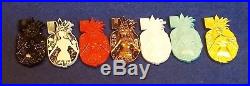 7 COIN LOT SUPER RARE! Mini Pineapple Bomb Navy Chief CPO Coins