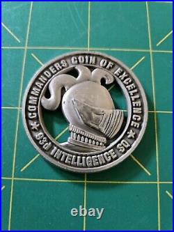 93 Intelligence Sq Challenge Coin DoD NSA USMC Army Navy USAF SIGINT Checkmate