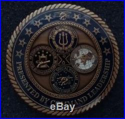 AUTHENTIC Naval Special Warfare Group Ten Navy Seal Team 10 NSWG Challenge Coin