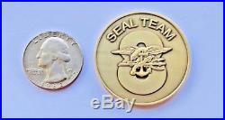 AUTHENTIC SEAL Team Eight Naval Special Warfare NSW 8 Navy Challenge Coin