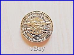 AUTHENTIC SEAL Team Ten Naval Special Warfare NSW 10 Navy Challenge Coin