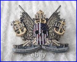 AUTHENTIC US NAVY USN VBSS VISIT BOARD SEARCH and SEIZURE WOW! CHALLENGE COIN