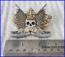 AUTHENTIC US NAVY USN VBSS VISIT BOARD SEARCH and SEIZURE WOW! CHALLENGE COIN