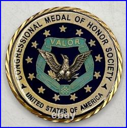 Above And Beyond The Call Of Duty MOH Challenge Coin Of Army, Navy/Marine/RARE