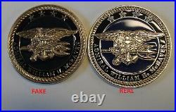 Adm William McRaven Special Operations Command SOCOM Navy SEAL Challenge Coin V1