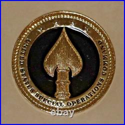 Adm William McRaven Special Operations Command SOCOM Navy SEAL Challenge Coin V2
