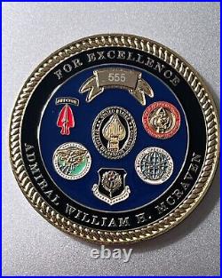 Admiral Mcraven Navy Seal Special Operations Command Personal Coin! Numbered