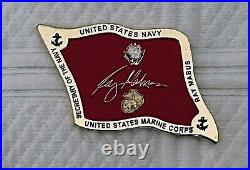 Admiral Ray Mabus Navy Army Football Personal Coin! Rare